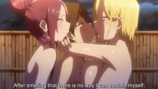 Hot springs trip with teen harem ends in orgy - Imaizumi Takes all the Girls 2